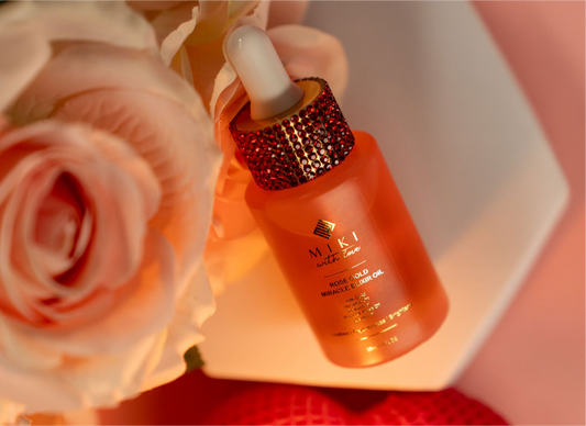 Valentine’s Limited Edition Rose Gold Miracle Elixir Oil, Crystal Embellished, 30ml