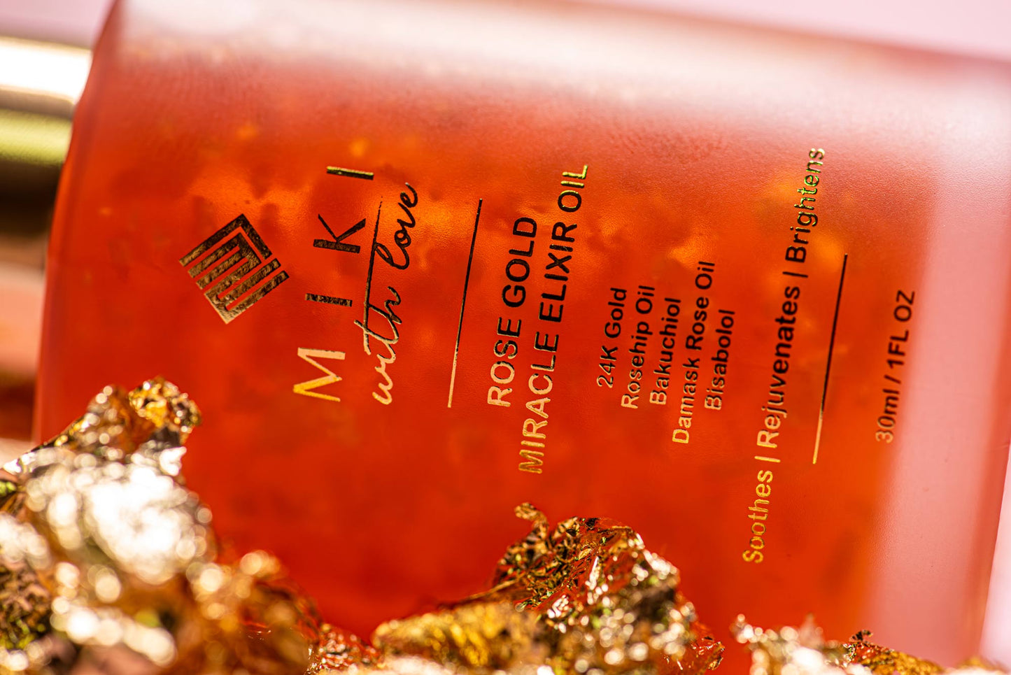 24K Rose Gold Miracle Elixir Oil