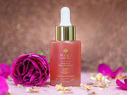 24K Rose Gold Miracle Elixir Oil